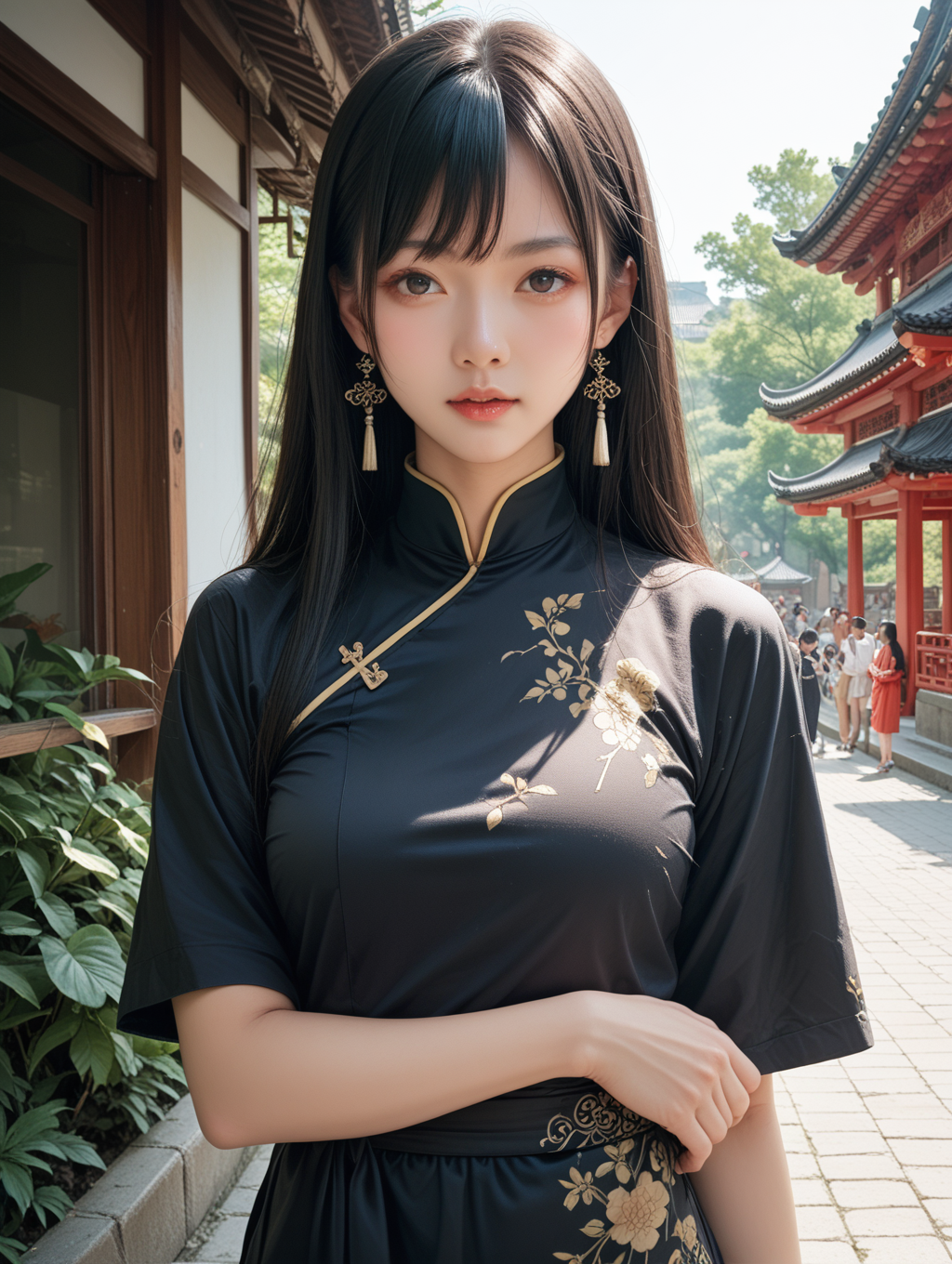 04400-222431667-score_9, score_8_up, score_7_up,_suzhou,outdoors, _1girl,  black hair, long hair, china dress,  __lora_Hanfu_Pony_0.5_ hanfu.png